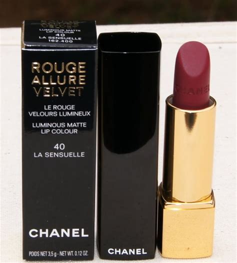 chanel rouge allure velvet 34 review|chanel rouge allure velvet libre.